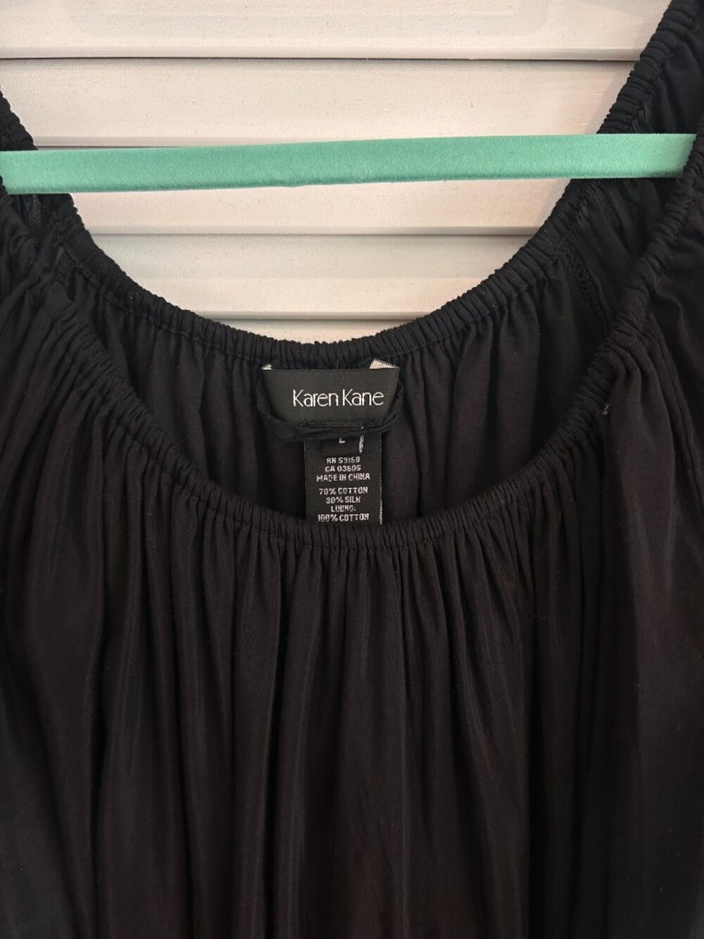Karen Kane Puff Sleeve Tiered Maxi Dress - Picture 3 of 7